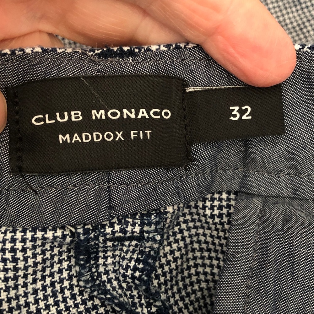 CLUB MONACO Maddox Fit 100% Linen Men’s  Shorts  | 32 - Picture 10 of 12
